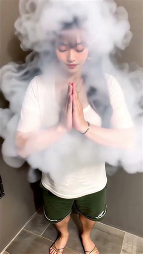 A man transforms into a beautiful woman #mtf #shapeshift #maletofemale #transformation #genderbender