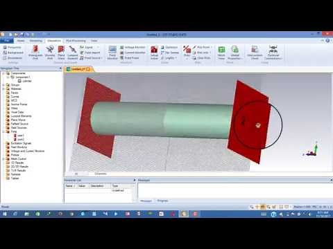 How to Design circular waveguide using cst microwave studio