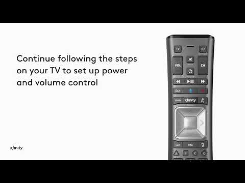Xfinity X1 Voice Remote Setup (XR11)