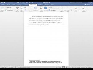 Chicago Style Format footnote for journal