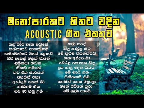 සිත නිවන ලස්සනම සිංදු 🥺 Sitha niwana Acoustic Song collection | Old sinhala songs - Infinity Music