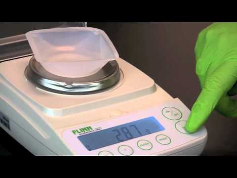 Using an Electronic Balance