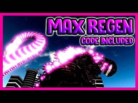 How Regenerative Is MAX SHIN GODZILLA? - Roblox Kaiju Universe