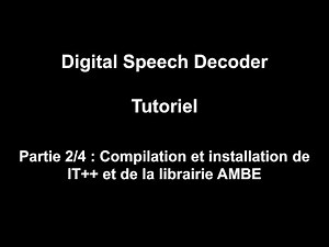 Tutoriel DSD - Partie 2/4 : Compilation et installation de IT++ et MBELIB