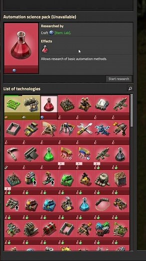 Why Some Factorio Researches Unlock Automatically in Space Age! #factorio #factorioscience #shorts