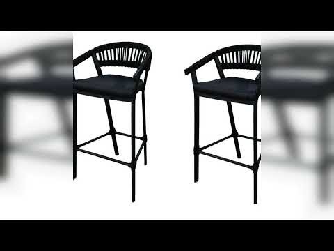 Review: Kit 2 Banquetas Itália 50cm X101cm X45cm Preto