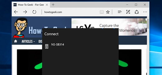 How to Cast Websites to Your TV From Microsoft Edge