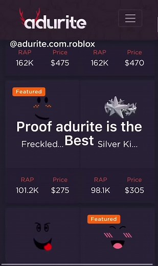 Adurite.com.roblox on TikTok