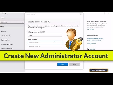 How to Create New Administrator Account in Windows 10 ✔
