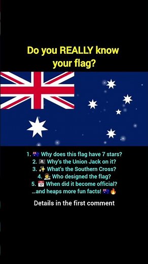 The Australian Flag 🇦🇺: Meaning, Symbols & History Explained