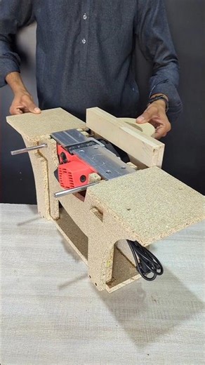 Wow, what a beautiful way to make a wood planer