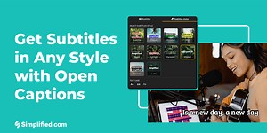 Video Caption Generator Free | 98% Accuracy, Auto-Sync in 30  Languag… | Simplified