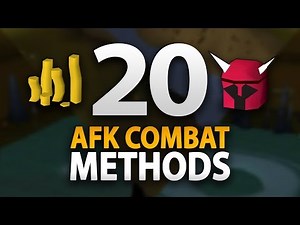 20 AFK Combat Training Methods (OSRS)