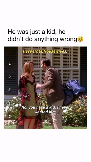 Motivational & Relatable on Instagram: "She treated him horribly 🎬: Desperate Housewives Behind the facade of a postcard-perfect subdivision live four women whose lives are anything but idyllic. Klutzy Susan is divorced and the mother of teenage Julie. Lynette is married to Tom and the frazzled mother of four rambunctious children. Bree is the neighbourhood’s Martha Stewart, whose perfection masks major dysfunction. Ex-model Gabrielle, married to handsome and successful Carlos, wants to have he