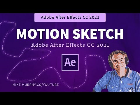 After Effects: How To Use Motion Sketch
