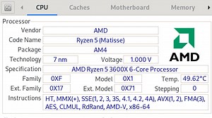CPU-X 4.4: Open Source als Alternative zu CPU-Z unter Linux