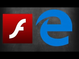 How to Turn On Adobe Flash player in the Edge browser
