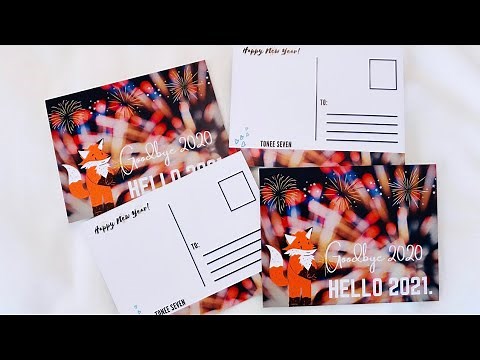 How to make postcards on Canva!