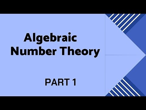 Basics And Definitions Of Algebraic Number Theory Part 1 | Mathematise Yourself