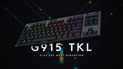 14K views · 34 reactions | LIGHTSPEED pro-grade wireless, advanced LIGHTSYNC RGB, low-profile mechanical switches, and now in tenkeyless form. G915 TKL. Play the next dimension. | Logitech | Facebook