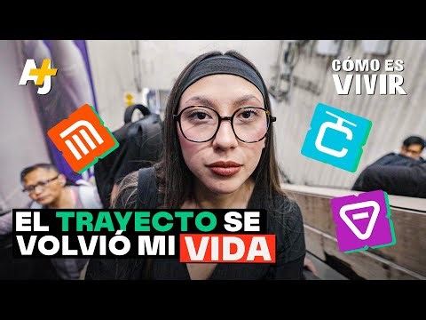 Cómo es vivir 6 horas diarias atrapada en el transporte de CDMX | ‪@ajplusespanol‬
