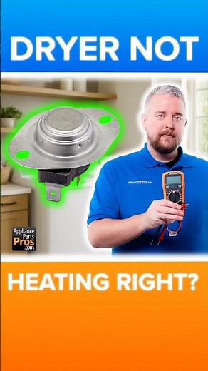 Dryer Not Heating Right? Test & Replace the Cycling Thermostat Fast!