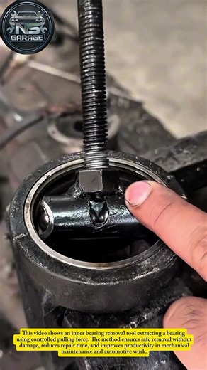 Inner Bearing Removal Tool | Smart Mechanical Puller Technique#mechanic #shorts #usa