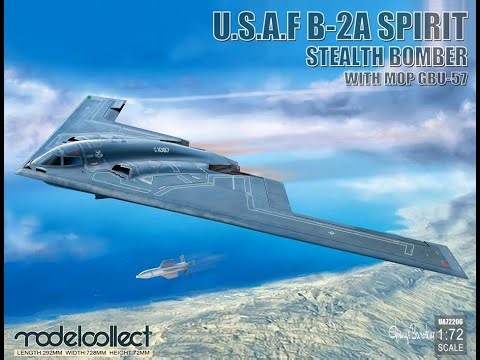 1/72 B-2A Stealth Bomber, Part 12, finale.