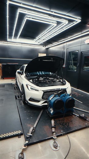 AMS Performance on Instagram: "500+whp Q60 on 93 octane 📈 Zack brought us his Q60 fearing the worst, rod knock ✊ Upon receiving the vehicle, we confirmed this fear and provided a path forward. With a new engine on the way, Zack elected to upgrade his turbos with the engine already out of the vehicle 🐌 With all parts received, the team got to work installing the turbos onto the engine and the engine back in the vehicle 👨‍🔧 With installation complete, Zack’s Q60 was handed off to the twin tuni