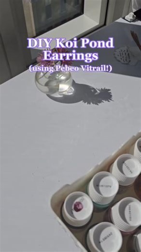 19K views · 150 reactions | Capture the beauty of stained glass in jewelry! ✨ Pebeo Vitrail’s crystal-clear color is perfect for creating faux stained glass earrings on acetate. Pro tip: Layer light to dark for maximum vibrancy! Artist: St’Valent Materials: Pebeo Vitrail Paint, Clear Acetate Sheets, Fish Hook Earring Wires, Jewelry Jump Rings Pebeo USA #DIYeverything #GlassPaintingArt #ArtistJewelry #CreativeReuse #VitrailCrafts | Blick Art Materials | Facebook