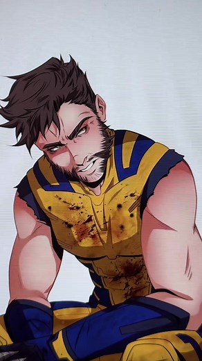 Poolverine Kiss Moment ❤️💛 | Funny Deadpool and Wolverine Compilation