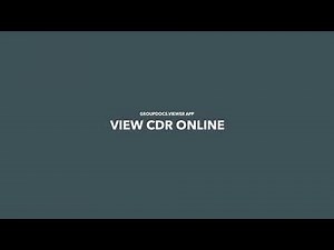 How to open and view CDR files in a browser | GroupDocs.Viewer App Tutorial