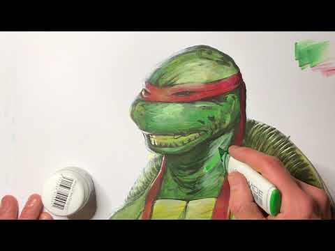 How to Draw Ninja Turtles | Terrance Whitlow