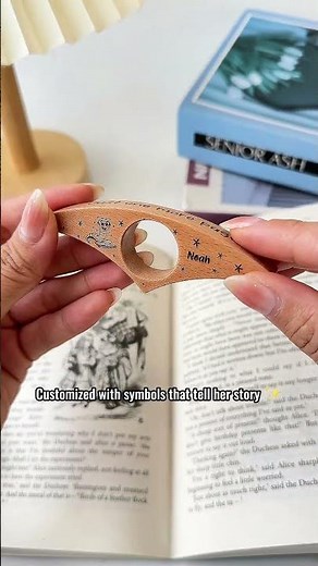 Just One More Page | Personalized Book Page Holder