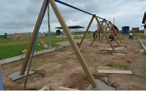 How To Anchor A Swing Set With Concrete (8 Practical Steps) - Backyard Caring