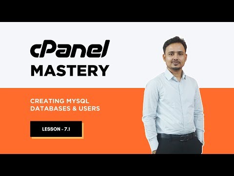 cPanel Tutorial Bangla: Creating MySQL Databases & Users