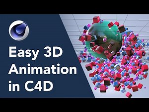 3D Animation tutorial in Cinema 4D R23 (for beginners)