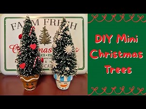 How to Make a Miniature Christmas Tree