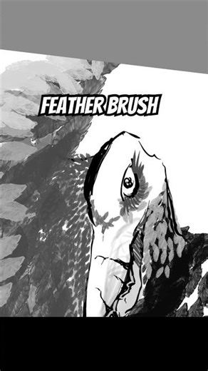 Custom Feather Brush for Sketchbook Pro
