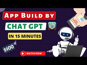 How to Make App using Chatgpt | Build App with ChatGPT in 15 minutes