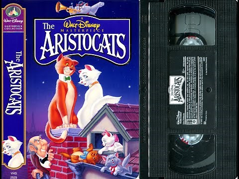 Opening to The Aristocats (US VHS; 1996)
