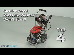 Pressure Washer Won't Start | Repair Clinic