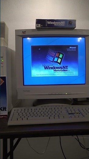 Startup of Windows NT 4.0 on Dual Pentium MMX in the BACKROOMS