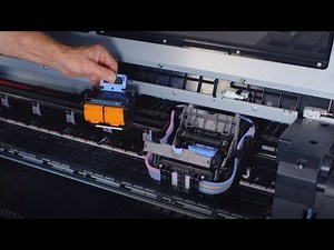 How to replace the Printhead on a Canon PRO-Series printer