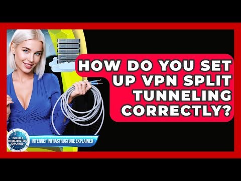 How Do You Set Up VPN Split Tunneling Correctly? - Internet Infrastructure Explained