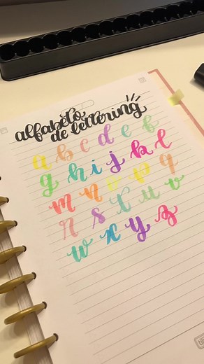 Alfabeto de Lettering com Marca-Texto: Dicas e Ideias
