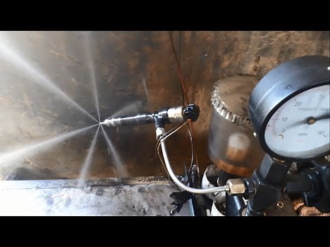 Clean the diesel fuel injector
