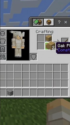 How To Make A Lever In Minecraft #Shorts