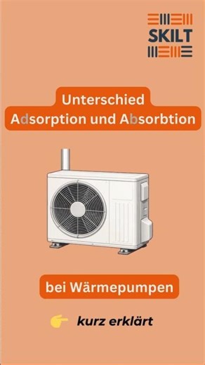 SHK Lernhäppchen | Adsorption vs. Absorption