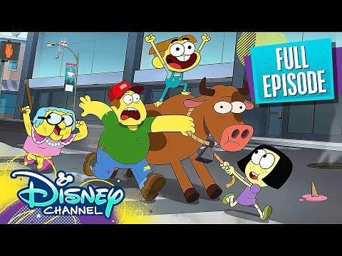 Space Chicken / Steak Night 🐔 | S1 E1 | Full Episode | Big City Greens | Disney Channel